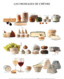 Les fromages de chèvre Affiches