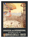 Universal and International Exhibition of Brussels Lámina giclée