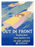 Out in Front Giclee Print by Frank Mather Beatty