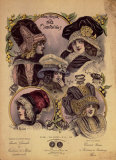 Hats from Expostion Universalle, Paris, 1900 Prints