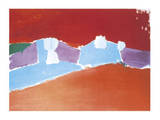 Ciel rouge Posters par Nicolas De Staël