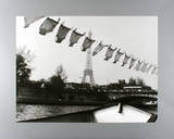 Brücke "Pont de l'Alma", Paris Poster von Robert Doisneau