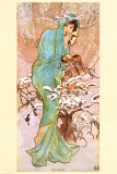 Inverno Pôsteres por Alphonse Mucha Inverno Pôsteres por Alphonse Mucha