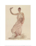 Danseuse cambodgienne Affiches par Auguste Rodin