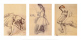 Danseurs Affiches par Edgar Degas