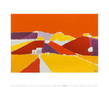 Agrigent Kunstdrucke von Nicolas De Staël