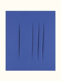 Spatial Concept Láminas por Lucio Fontana Spatial Concept Láminas por Lucio Fontana