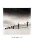 Plage balayée par le vent Affiches par Michael Kenna
