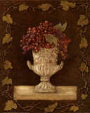 Grape Urn II Poster by Charlene Winter Olson
