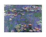 Water Lilies Prints by Claude Monet