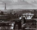 River Seine and the City of Paris Láminas por Peter Turnley