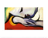 El descanso (Marie-Thérese Walter) Arte por Pablo Picasso