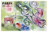La ópera de París, 1965 Lámina giclée por Marc Chagall La ópera de París, 1965 Lámina giclée por Marc Chagall
