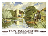 Huntingdonshire Giclee Print by Edward Wesson