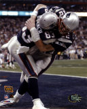 Deion Branch and Tom Brady - Super Bowl XXXVIII Touchdown Celebration©Photofile Fotografía