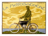 La Motosacoche Giclee Print by Francois-Louis Schmied