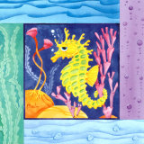 Paul Brent - Seafriends - Seahorse - Poster