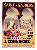 Saint-Gaudens - Grand Prix du Comminges reproduction procédé giclée