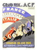 Grand Prix de l'A.C.F., 1935 Wydruk giclee autor Geo Ham Grand Prix de l'A.C.F., 1935 Wydruk giclee autor Geo Ham