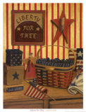 Liberty For Thee Print by Linda Lane