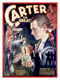 Carter the Great, Shooting a Marked Bullet Giclee Print
