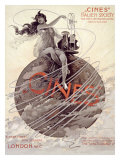 Cines, Italien Society, 1915 Giclee Print