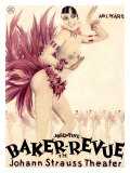 Recensione di Josephine Baker Stampa giclée di Hans Neumann