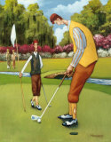Putting for Birdie Prints by David Marrocco
