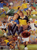 Soccer Dreamers Posters by Clement Micarelli