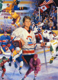 Rêves de Hockey Affiches par Clement Micarelli