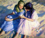 Sisters On The Share Posters by Anthony Watkins
