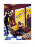 Cafe De Patisserie Print by David Marrocco