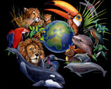 Terre vivante Affiche par Peter Kull