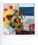 Red Chair Terrace Posters by Huang Duoling Red Chair Terrace Posters by Huang Duoling