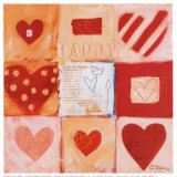 Happy Heart III Posters par Anna Flores