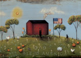 L'école rouge Art par Jessica Fries