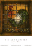 Red Rooster Posters by Jessica Fries