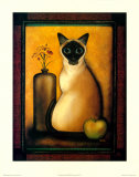 Chat encadré I Posters par Jessica Fries