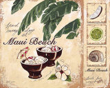 Maui Beach Print by Steff Green