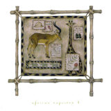 African Tapestry I Poster by Rebecca Lach