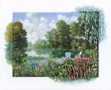 The Pond II Poster by Peter Motz