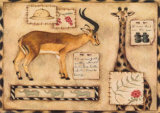 African Tapestry I Prints by Rebecca Lach