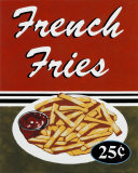 French Fries Prints by Catherine Jones