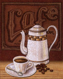 Cafe Mundo II Print by Charlene Audrey