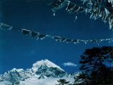 Landscape and Prayer Flag Posters