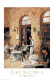 Cafe Society II Prints by Michele Stapley