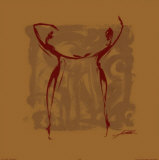 Body Language VI (Gold) Pósters por Alfred Gockel Body Language VI (Gold) Pósters por Alfred Gockel