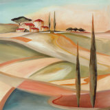 Earth of Tuscany Kunstdruck von Heinz Kirchner
