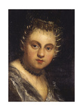 Portrait of a Young Girl, C. 1590-95 Poster von <b>Palma Vecchio</b> - palma-vecchio-portrait-of-a-young-girl-c-1590-95