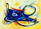 Hot Spot I Poster by Alfred Gockel